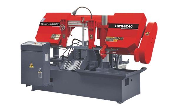 南头镇GWK4240数控双柱卧式带锯床