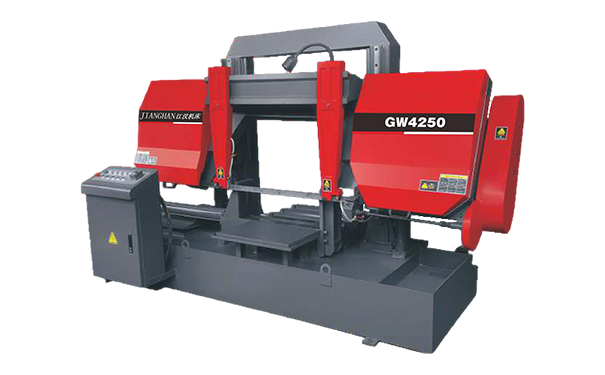 南头镇GW4250双柱龙门卧式带锯床