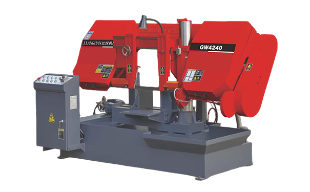 南头镇GW4240双柱卧式带锯床